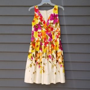 Like New Floral Dress From Dress Barn, Size 4